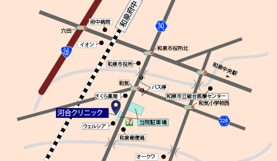 お車でお越しの方へ